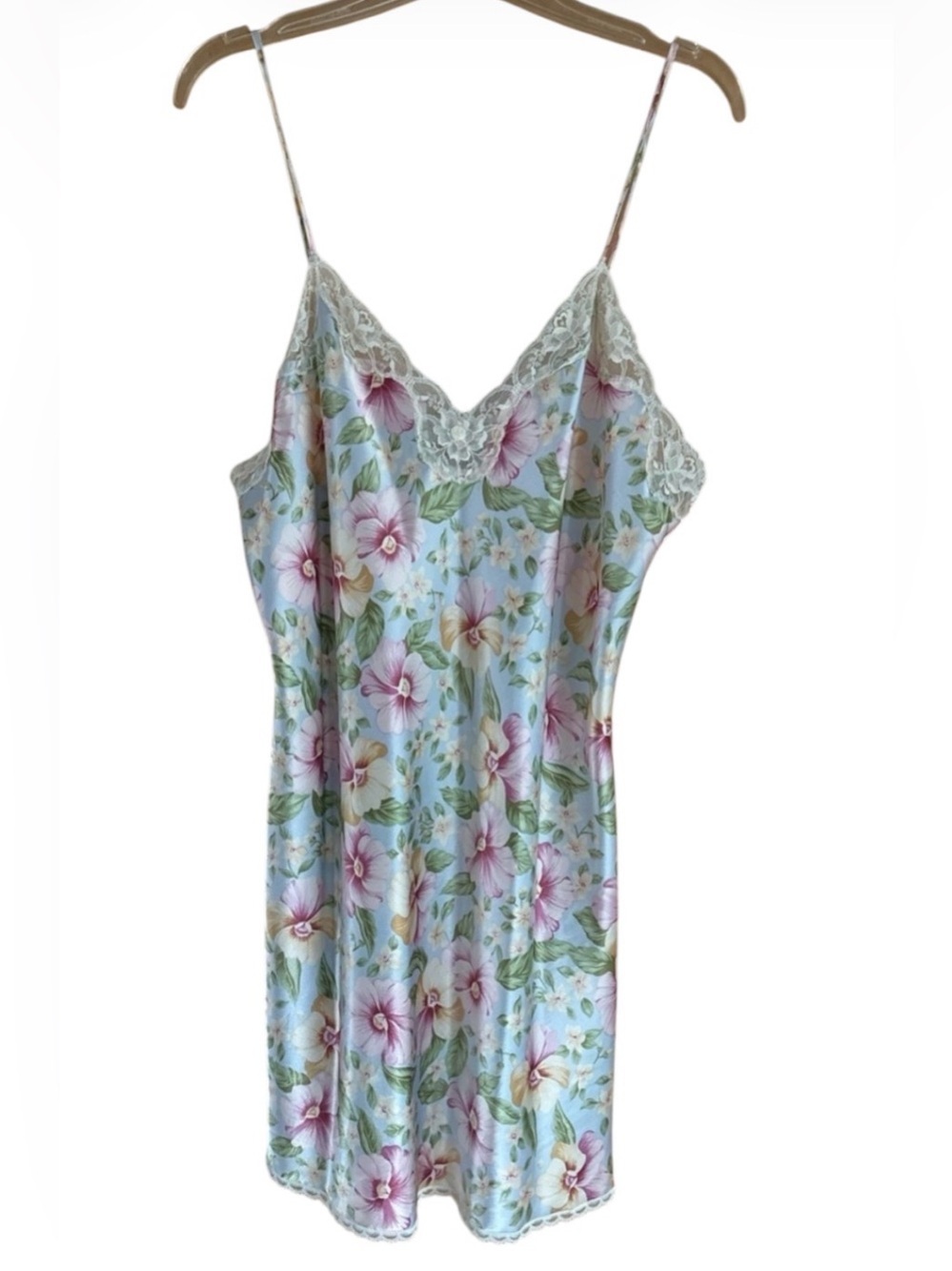 VINTAGE VAL MODE Chemise Slip Size L